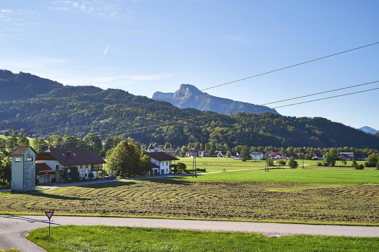 Bergblick Acht Mondsee Innerschwand 외부 사진